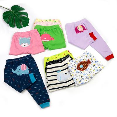 China Factory Outlet Lovely Baby Jogger Anti Shrink Anti Shrink Cute Pants With Embroidery And Print Infant&toddler Clothing for sale