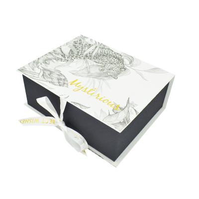 China Customized Magnetic Recyclable Logo Box Black Style EVA Foam Perfume Boxes Luxury Gift Package for sale