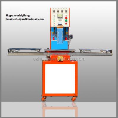 China High Frequency Embossing Machinery Repair Shops Single Head Embossing Machine Pushing Style for sale