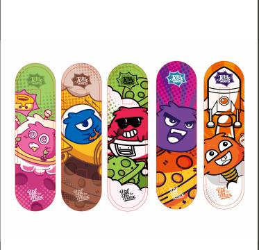 China Relax Jellie Monsters Bag Gamer Toy Finger Mini Skateboard Custom Wholesale For Kids And Adults for sale