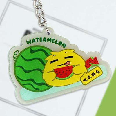 China Fashion Jellie Monsters Lovely Round Factory New Design Good Quality Acrylic Keychain for sale