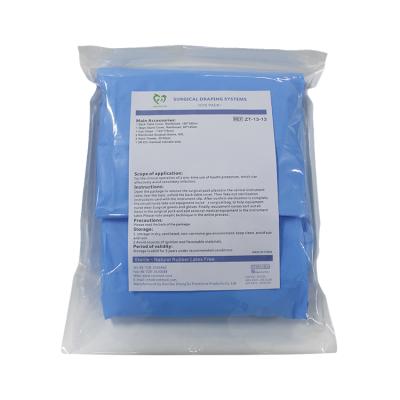 중국 Sterile Medical Hospital Surgery SMMS Disposable Eye Drapes For Ophthalmic Surgery 판매용