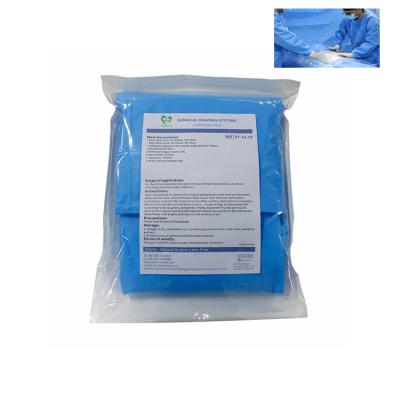 중국 Sterile Disposable Sterile C-section Surgical Pack / Cesarean Pack 판매용