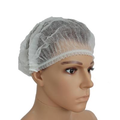 China Crowd Clip Breathable Medical Nonwoven Disposable Surgical Buffing Cap zu verkaufen