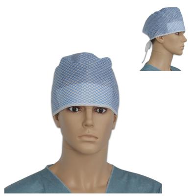 China Surgery CE Approved Breathable Disposable Nonwoven PP Space Surgical Cap zu verkaufen