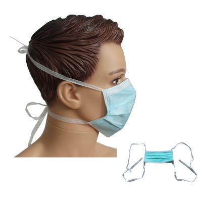 China Clean Breathable Nonwoven 3 Piece Disposable Ply Earloop Surgical Nurse Face Masks zu verkaufen