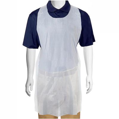 China Disposable PE Home Cleaning Kitchen Cooking Aprons Waterproof Cleaning Aprons Adult Children Cooking Aprons zu verkaufen