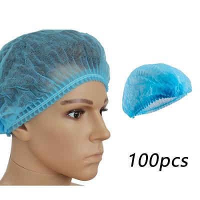 China PP Hats Doctor Clip Cap Mob Breathable Nonwoven Disposable Surgical Hat for sale