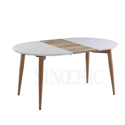 Китай White Extendable Simple Living Furniture Dining Room or Kitchen Table продается