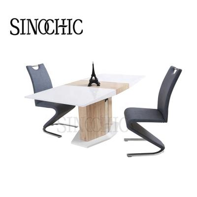 中国 Extendable Rectangular Dining Table, Space Saving Wood Table (Extendable Beech Table) 販売のため