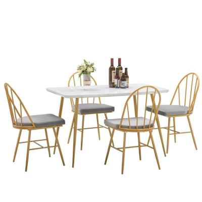 China Modern Design Dining Table Set Dining Room Furniture Table and Chairs For Dining Room for sale