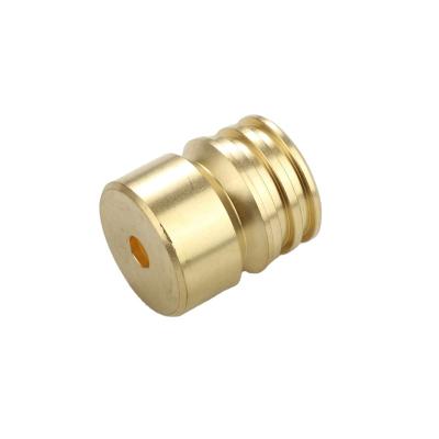 China Brass Fully Stocked Nipple Copper Adapter Gas Hose Threaded Brass Gas Hose Connector Air Accessories Fitting for sale