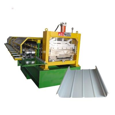 China 300mm Yx65-400-425 Bemo Sale Price Roll Forming Metal Roofing Machinery For Standing Seam for sale