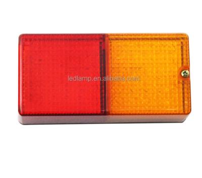 China Waterproof PC LED Semi Truck Tail Light E-MARK Combination Tail Lamp For Truck And Trailer for sale