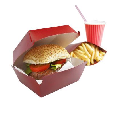 China Recycled Materials To Go And Take Ever Fast Burger Pizza Noodle Food Packaging Food Packing Box for sale