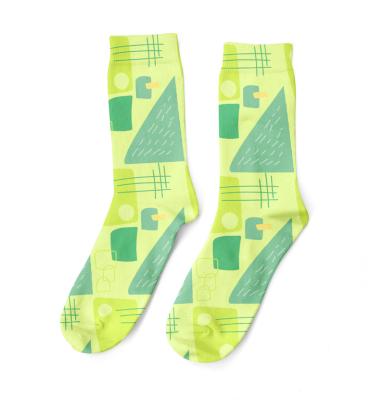 China Leisure Printing Factory Cheap High Quality Wholesale Designed Custom Socks For Women for sale