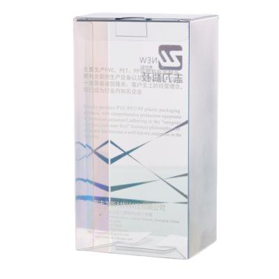 China China Manufacturer Recyclable Christmas PVC PET Transparent Colorful Printing Gift Packaging Box for sale