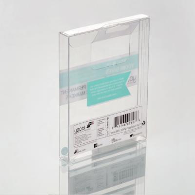 China Recyclable Clear Plastic Electronic Box PET Pvc PP Packaging Boxes For Headphone for sale