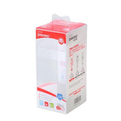 China Recyclable High Quality Pvc Box For Clear Baby Plastic Packaging Boxes for sale