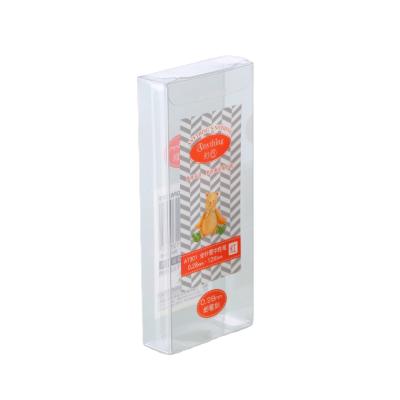 China China Recyclable Wholesale Accept Custom Small Clear Acetate Plastic Packaging Box For Pen Display Boxes for sale