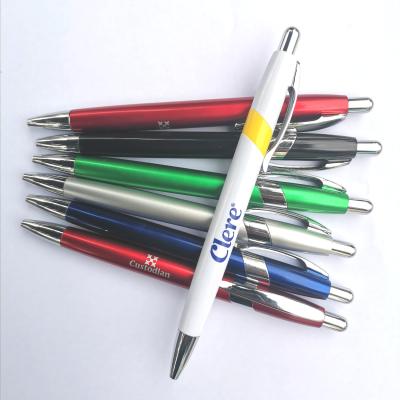 China Click Promotional Pen Ballpoint Pen Promotional Pen High Quality Wholesale Plastic for sale