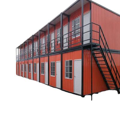 China Modern high grade and high quality expandable house prefab duplex dorm container house cheaper for sale