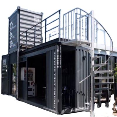 China Modern high quality and high grade prefab steel structure house expansion container building house for engineering construction for sale