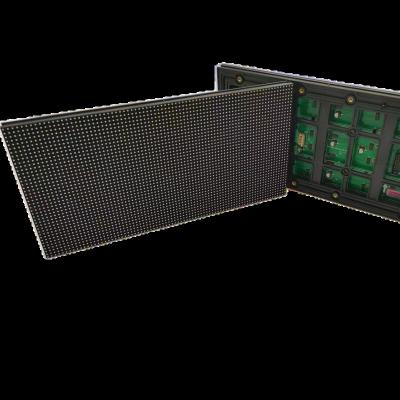 China Buildings outdoor waterproof green color p10 led board module for scrolling led display for sale