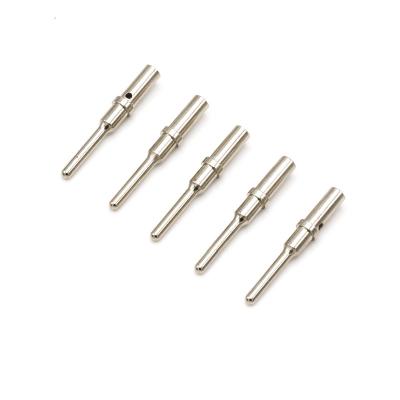 China Cheap and high quality non-standard wire spring terminal connector round tube terminal contact probes terminal bare connector for medical cable for sale