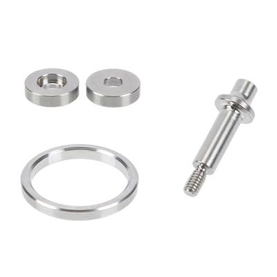 China Cheap And High Quality Threaded Stainless Steel Ring CNC Parts Professional Processing Mechanical Cutoff for sale