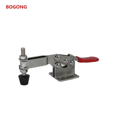 China Other GH-201-BSS Stainless Steel Horizontal Hand Tool Toggle Clamp 220lbs Quick Release Clamp 201BSS for sale