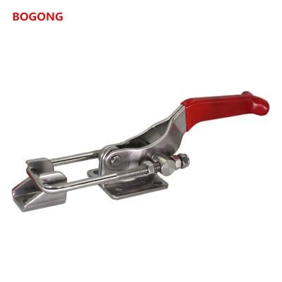 China BOGONG Ch GH GH-40341-SS Stainless Steel Adjustable Toggle Clamp Quick Release Latch Clamp Toggle Clamp Stainless Steel Toggle Clamp for sale