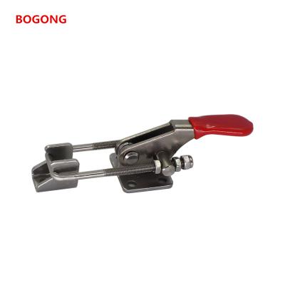 China BOGONG Ch GH GH-40323-SS Stainless Steel Adjustable Toggle Clamp Quick Release Latch Clamp Toggle Clamp Stainless Steel Toggle Clamp for sale