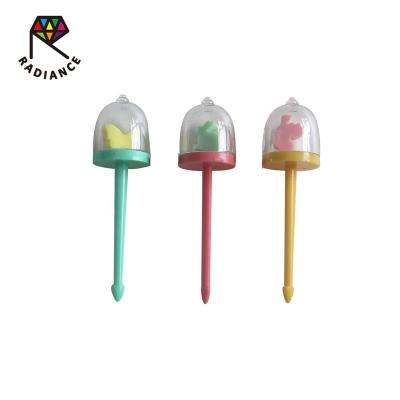 China Creative Disposable Processing Birdcage Fruit Disposable Fork for sale