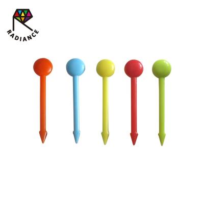 China Cute Disposable Party Polka Dot Fruit Disposable Fork for sale