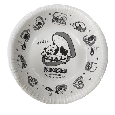 China Disposable Cute Cartoon Disposable Paper Plates for sale