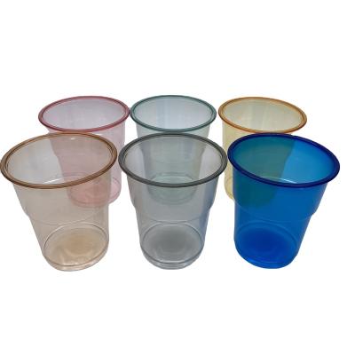 China Simple Modern Disposable Restaurant Disposable Juice Drinking Plastic Cup for sale