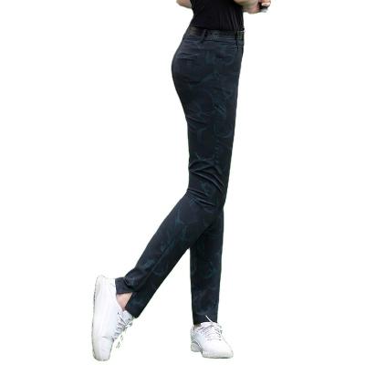 China Hot-selling QUICK DRY spring and summer golf apparel pants golf women's stretch sunscreen women's pants for sale