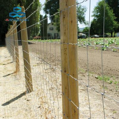 China Anping Factory Supply Bulk Livestock Easily Assembled Fence/Cheap Farm Field Fence/Cheap Field Fence Non-Climb Horse Fence for sale