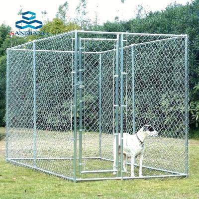 China Easily Assembled Chain Link Fence Price Fence Metal Fence Panels for sale