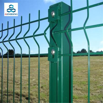 China Easily assembled the popular welded mesh barrier used in the road for sale