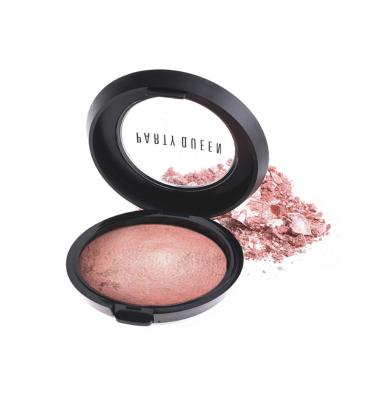 China Waterproof 12 Colors Metallic Bronzer Blush Palette Cheek 3D Face Shimmer Contour Glow for sale