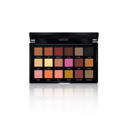 China Stock& OEM Makeup Cosmetics High Color Eyeshadow Big Eyeshadow 18 Dye Eyeshadow Palette Seller for sale