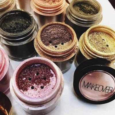 China Stock& OEM Eyeshadow Powder Mermaid High Pigmet Professioal Powder Eyeshadow For Making Pigments for sale