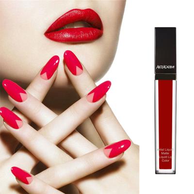 China ALICEACADEMY Matte Makeup Matte Liqud Lipstick Waterproof Blusher Pigmented for Beauty for sale