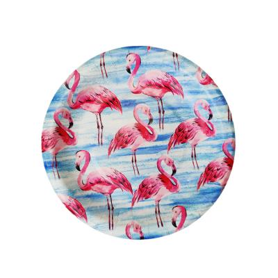 China Disposable Custom Printed Paper EOM Paper Plate High Quality Paper Plates for sale