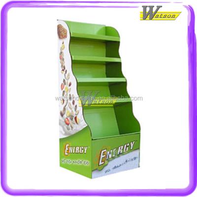 China Pop Paper Fruit And Vegetable Display Stand For Supermarket Advertising Sale Cardboard Displays for sale