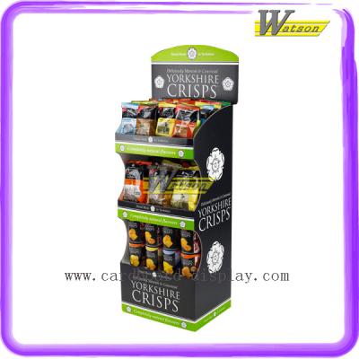 China Supermarket YORKSHIRE CHIPS Promotion Snack Display Stand for sale