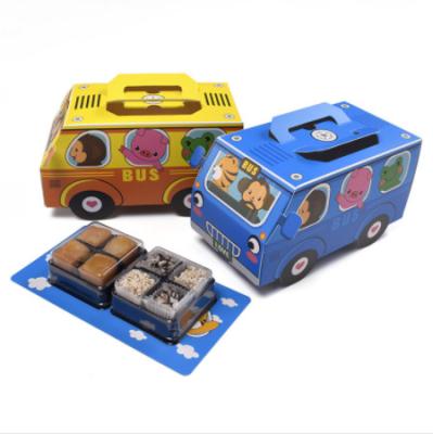 China Recyclable Creative Gift Box Cake Candy Car Cartoon Customized Packing Color Box for sale