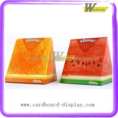 China New Recycled Materials Design Summer Fruits Tissue Kraft Paper Box for sale